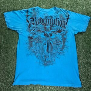 Y2K Chemistry Redemption Cross Graphic T-shirt